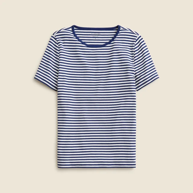 Remera rayada manga corta