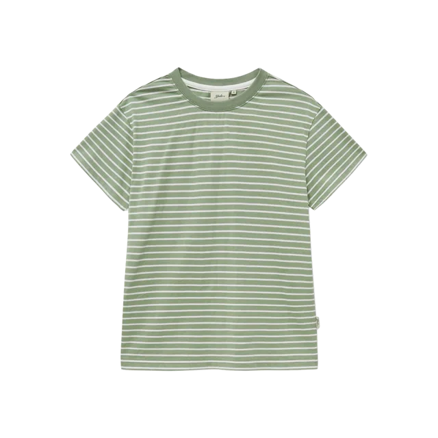 Remera rayada manga corta